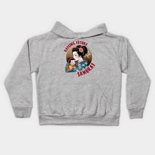 Geisha parenting Kids Hoodie